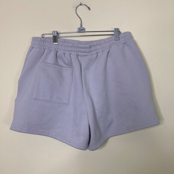 White Fox Boutique Shorts Womens Large Logo Pockets - Picture 2 of 8